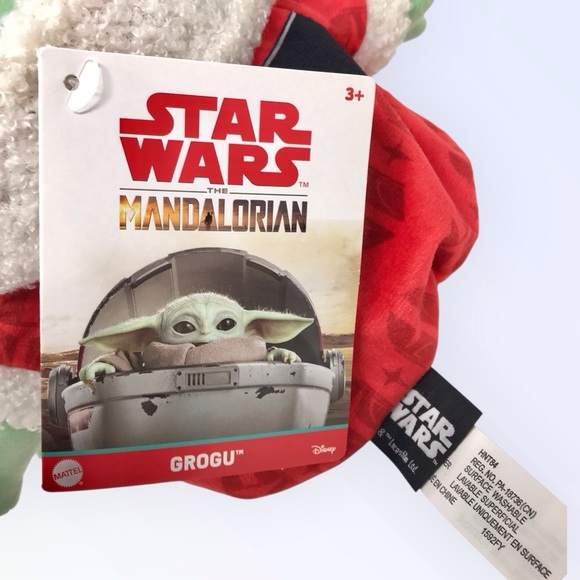 Star Wars NWT Baby Yoda Santa Claus Christmas Holiday Grogu The Mandalorian - Picture 6 of 8
